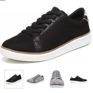 Dr Scholl’s Seaside Black Women’s Sneakers, Size 8 1/2M